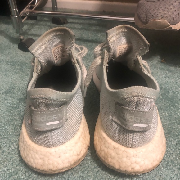 Adidas green blue mens 10 running - Picture 3 of 4